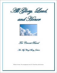 All Glory, Laud, & Honor Concert Band sheet music cover Thumbnail